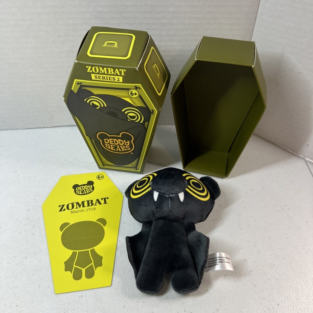 Deddy Bears Coffin Series 2 ZOMBAT 5-Inch Plush Stuffed Toy
